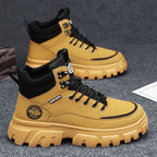 Damen Modische Winterstiefel mit rutschfester Sohle und isolierendem Innenfutter