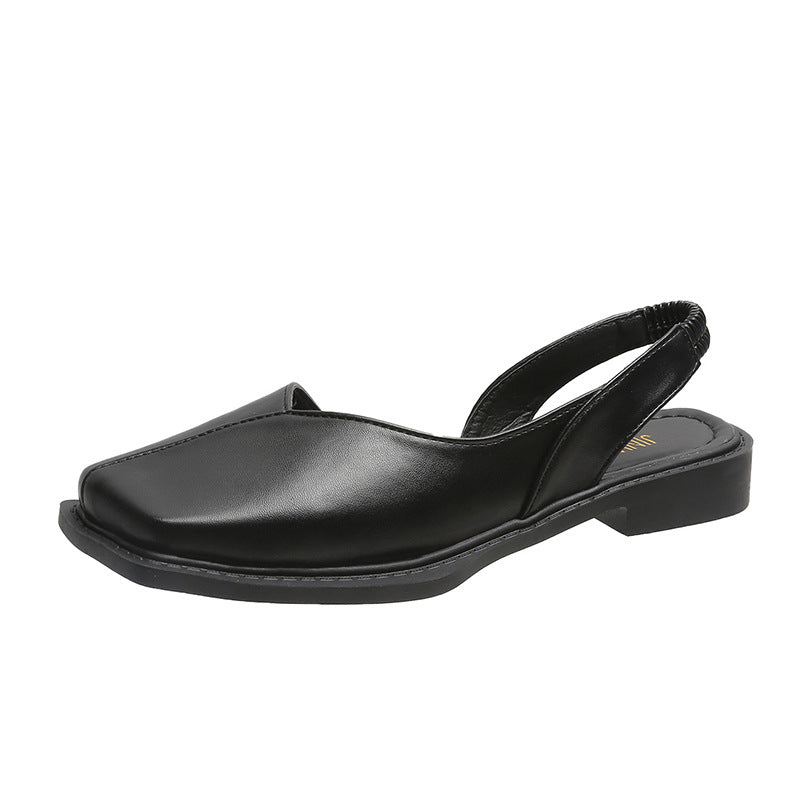 Damen Elegante Riemchen-Sandalen mit quadratischer Zehenpartie und flexibler Sohle R&B