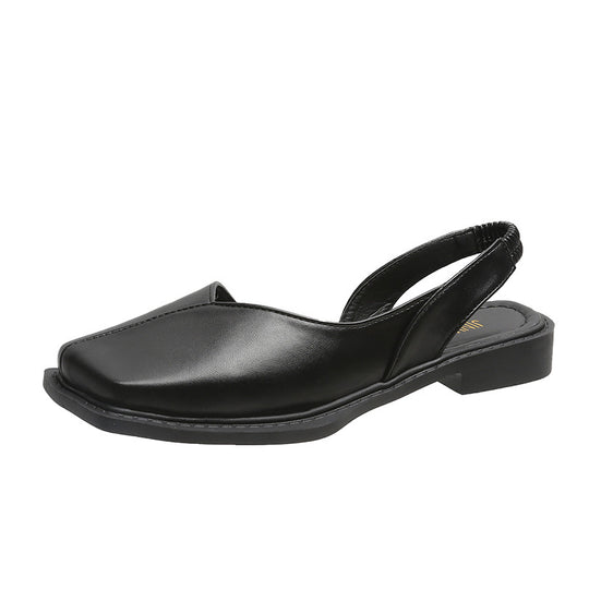 Damen Elegante Riemchen-Sandalen mit quadratischer Zehenpartie und flexibler Sohle R&B