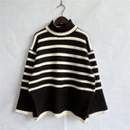 R&B | Gestreifter Strickpullover für Herbst & Winter