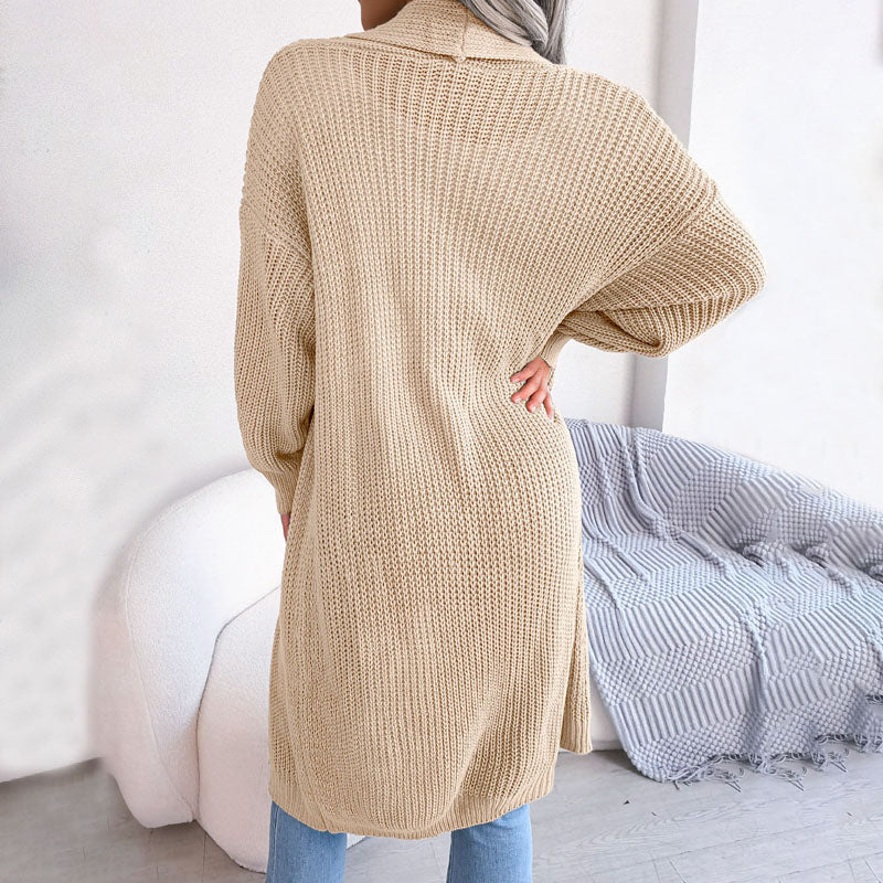 R&B | Einfarbige Strickjacke für Elegante Outfits