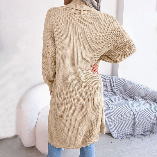 R&B | Einfarbige Strickjacke für Elegante Outfits