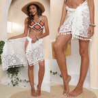 Damen dekorativer Häkel-Strandsarong R&B