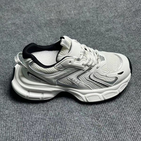 Damen Sportliche Sneakers mit atmungsaktivem Netz-Obermaterial und dämpfender Sohle R&B