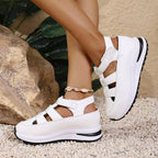 Damen Bequeme Lauf- und Freizeitschuhe mit praktischen Riemen R&B