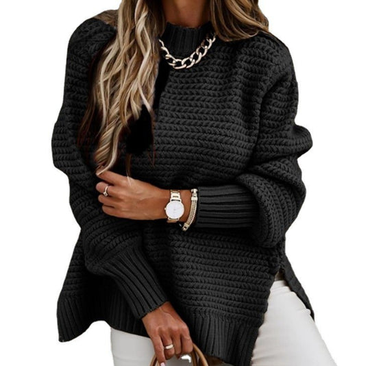 Damen Oversized Pullover mit strukturiertem Strick R&B