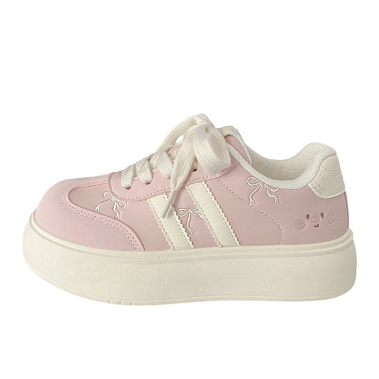 Damen Plattform-Sneaker mit verspielten Design-Details und bequemer Dämpfung R&B
