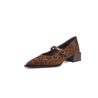 Damen Ballerinas mit elegantem Riemen und dekorativem Verschluss R&B
