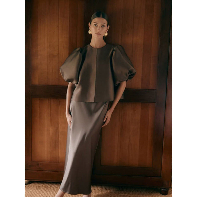 Damen Elegante und dramatische Kleidungsensemble R&B