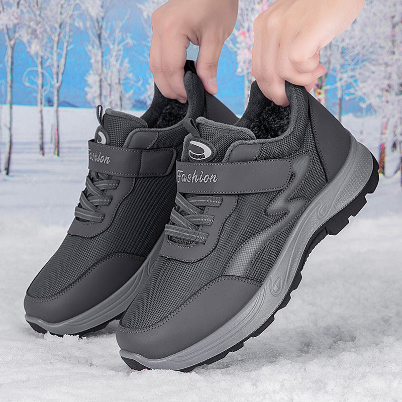 Damen Thermo Sneaker mit rutschfester Sohle und wärmendem Innenfutter R&B