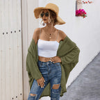 Damen lässige Strickjacke im oversized Schnitt R&B