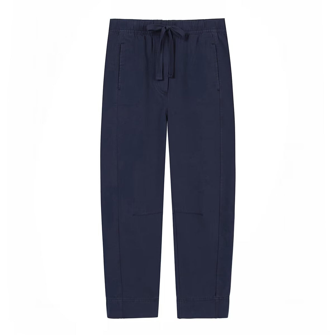 Damen entspannte Chino-Hose mit verstellbarem Taillenzug und praktischem Schnitt R&B