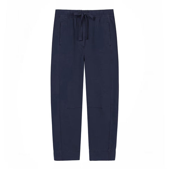 Damen entspannte Chino-Hose mit verstellbarem Taillenzug und praktischem Schnitt R&B