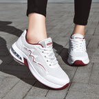 Damen nan City-Walking-Sneaker mit sichtbarer Fersenluftkammer und ergonomischer EVA-Dämpfung R&B