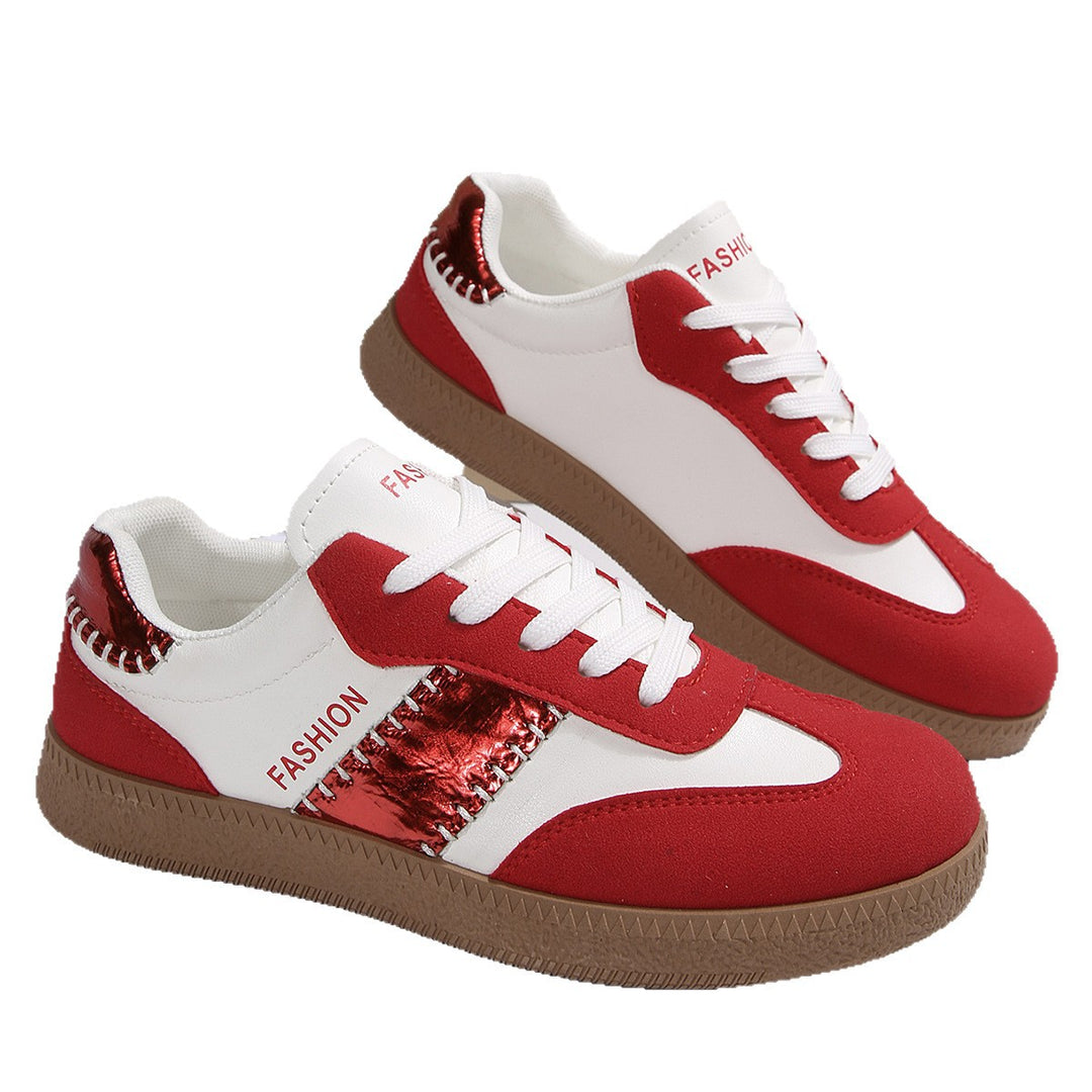 Damen modische Sneakers mit atmungsaktiver Struktur und rutschfester Sohle R&B