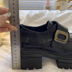Damen Chunky Chelsea Boots mit rutschfester Gummisohle und stabiler Plattform R&B