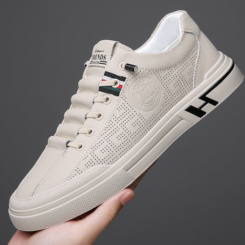 Damen Sportliche Sneaker mit perforiertem Obermaterial und modischem Design R&B