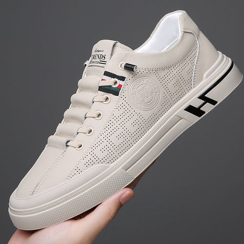 Damen Sportliche Sneaker mit perforiertem Obermaterial und modischem Design R&B