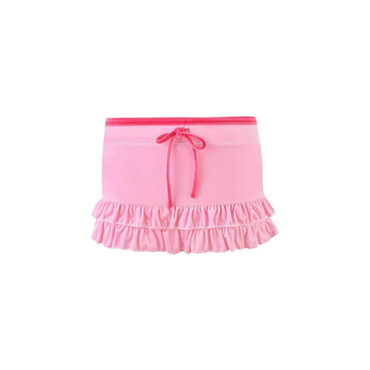 Damen Rüschenshorts mit verstellbarem Bindeband R&B
