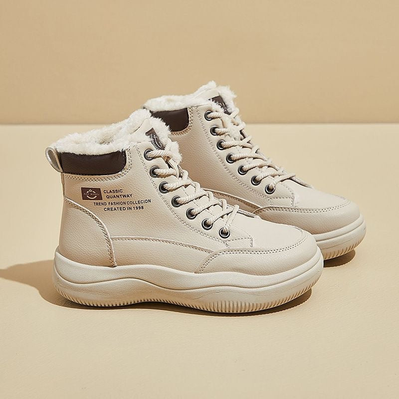 Damen High-Top Winterboots mit kuscheligen Innenfutter R&B