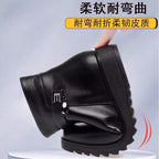 Damen Winterliche Stiefeletten mit modischer Klappfunktion und warmem Innenfutter R&B