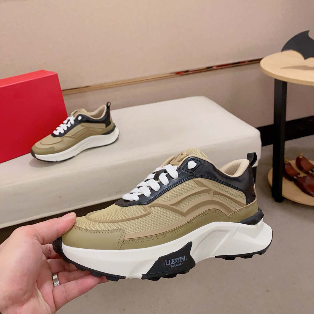 Damen Sportliche Sneakers mit gepolsterter Laufsohle und atmungsaktivem Obermaterial von R&B