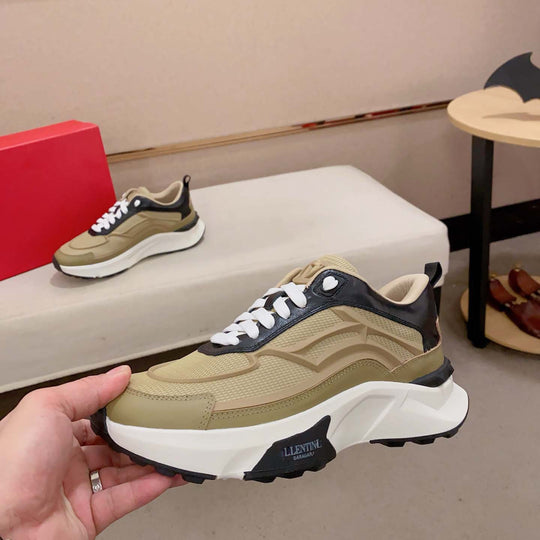 Damen Sportliche Sneakers mit gepolsterter Laufsohle und atmungsaktivem Obermaterial von R&B