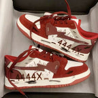 Damen Sneakers mit einzigartiger Herz-Applikation und modischem Detail