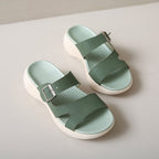 Damen Riemensandalen mit verstellbarem Schnallenverschluss R&B