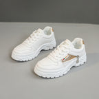 Damen Sneaker mit modischem Reißverschluss und gepolstertem Innenfutter R&B