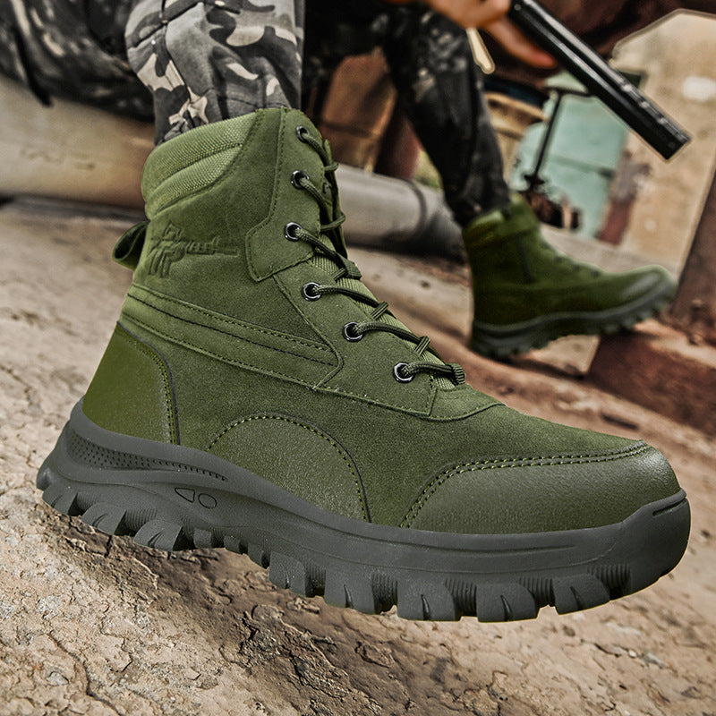 Herren Einsatzstiefel mit hohem Komfort und rutschfester Sohle R&B
