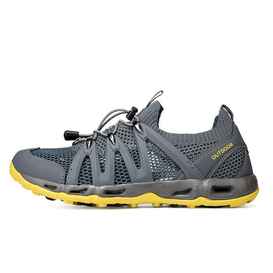 Damen Multifunktionale Outdoor-Sneaker mit atmungsaktiver Mesh-Oberfläche und rutschfester Sohle R&B