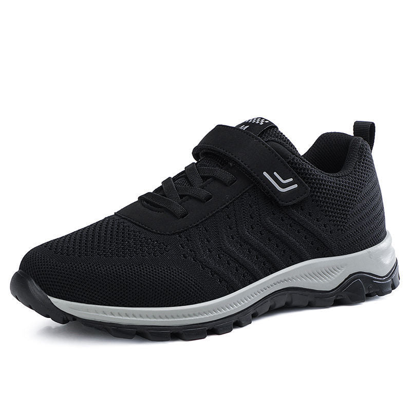 Damen Atmungsaktive Sport-Schuhe mit Klettverschluss und rutschfester Sohle R&B