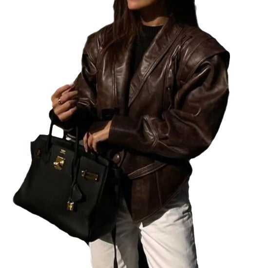 Damen modische Jeansjacke R&B