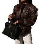 Damen modische Jeansjacke R&B