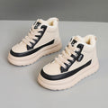 Damen High-Top Sneakers mit kuscheligem Innenfutter und rutschfester Sohle R&B