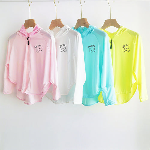 Damen Leichte Kapuzenjacke mit verspieltem Motiv R&B