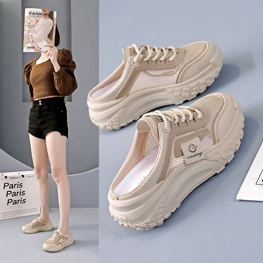 Damen Freizeitschuhe mit leichtgewichtiger Sohle und atmungsaktivem Mesh-Obermaterial R&B