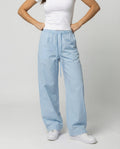 Bequeme Damen Sommerhose mit weitem Bein im lässigen Boyfriend Style