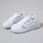 Damen hochmodische Sneaker mit atmungsaktiver Mesh-Oberfläche und dämpfender Sohle R&B