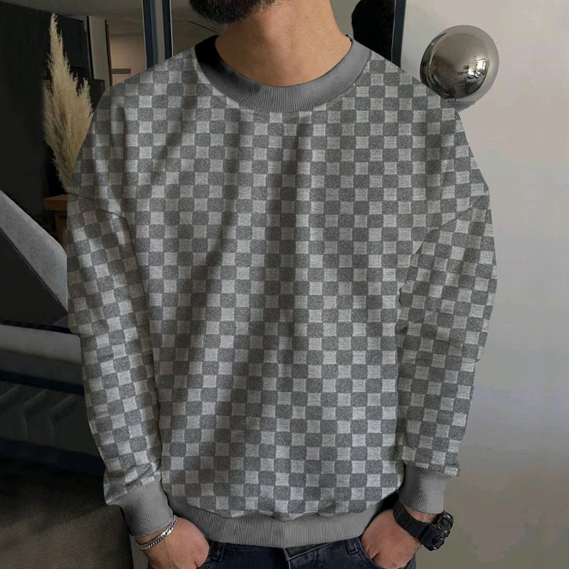 Herren Modischer Sweatshirt mit strukturiertem Design R&B