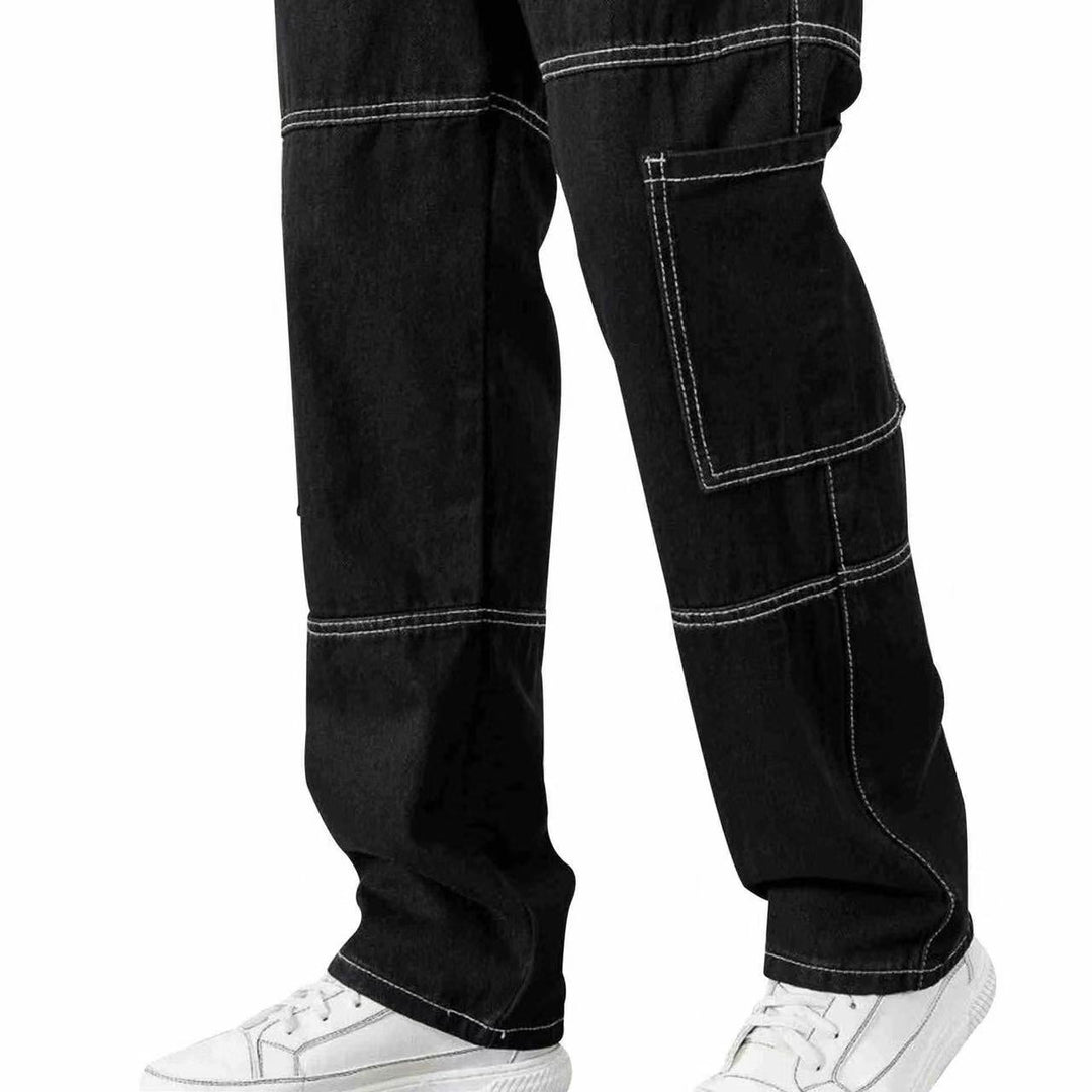Herren Cargo-Jeans mit modernen Taschen und lässigem Schnitt R&B