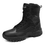 Herren taktische Einsatzstiefel mit rutschfester Sohle und atmungsaktiver Struktur R&B