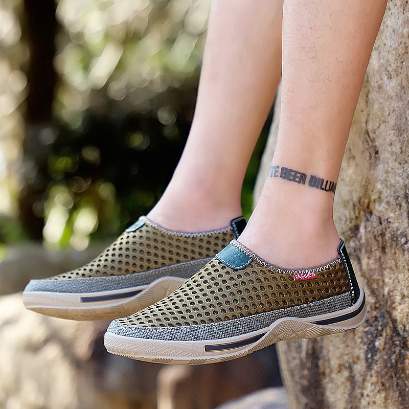 Damen Aerodynamische Slip-On Freizeitschuhe mit atmungsaktivem Material R&B