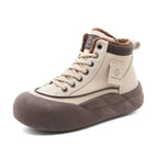 Damen Warmgefütterte Winterstiefeletten mit robuster Sohle R&B