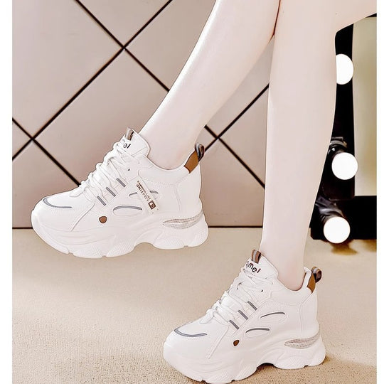 Damen Sportliche Sneakers mit atmungsaktiver Mesh-Oberfläche und dämpfender Laufsohle R&B