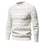 Herren Rollkragenpullover mit modernem Strukturdesign