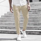 R&B Herren Freizeithose mit Kordelzug und Seitentaschen