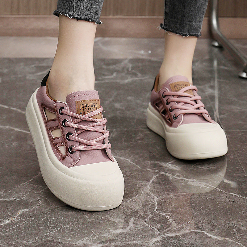 Damen modische Sneaker mit atmungsaktivem Obermaterial und weicher Dämpfung R&B
