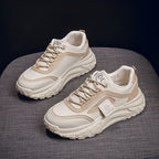 Damen Sportliche Sneaker mit stabiler Laufsohle und atmungsaktiver Oberflächenstruktur R&B